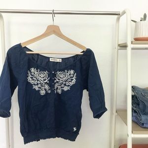 Abercrombie Kids, Size M, Blue top! Barely worn!